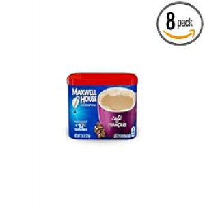 }NXEF nEX C^[iVi R[q[ JtF tZA7.6 IX (8 pbN) Maxwell House International Coffee Cafe Francais, 7.6 Ounce Cans (Pack of 8)