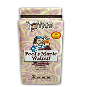 The Coffee Fool hbvOChR[q[AFool's [vEH[ibgA12 IX The Coffee Fool Drip Grind Coffee, Fool's Maple Walnut, 12 Ounce