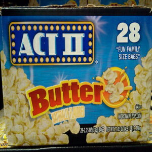 Act II dqWo^[o[Y|bvR[A77.03 IX -- e 1 B Act II Microwave Butter Lovers Popcorn, 77.03 Ounce -- 1 each.