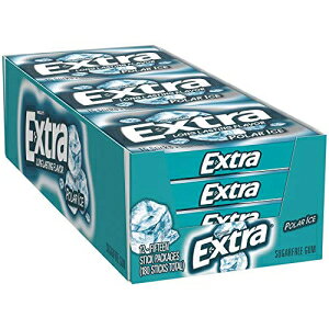 O[Y GNXg |[[ ACX VK[t[ KA12 pbN (1 pbN 15 XeBbN) Wrigley's Extra Polar Ice Sugar-Free Gum, Pack of 12 (15 sticks per Pack)
