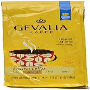 Q@A JtF nEX uh ҂R[q[ ~fBA/_[N Gevalia Kaffe House Blend Ground Coffee Medium/Dark