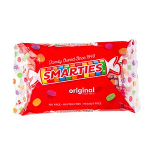 Smarties Candy Bulk Rolls Gluten Free & Vegan Assorted Flavor Treats Peanut Free Plant Derived Ingredients Allergen Free & Delicious Snacking Bulk Candy Individually Wrapped - 14 oz (52 Rolls Pack)