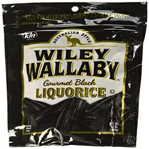 C[ r[ O I[XgA X^C RCX O ubN RCXA10 IX (4 pbN) Wiley Wallaby Gourmet Australian Style Liquorice Gourmet Black Liquorice, 10-Ounce (Pack of 4)