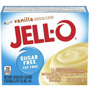 WF oj CX^g vfBO & pC tBO (3 pbN) Jell-O Vanilla Sugar-free Instant Pudding & Pie Filling (3-pack)