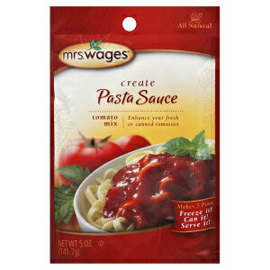 Mrs. Wages I[i` pX^\[X g}gʋl~bNX (5IXpbP[W) Mrs. Wages ALL NATURAL Pasta Sauce Tomato Canning Mix (5 Ounce Package)