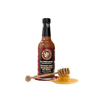 ~X^[XpCX I[KjbNnj[BBQ\[X - o[xL[\[X - b}l - Oet[ - xW^A - J[ Mr. Spice Organic Honey BBQ Sauce - Salt-Free Barbecue Sauce - Fat-Free