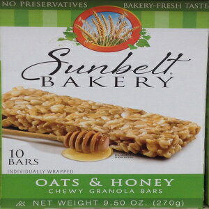 Sunbelt Bakery OATS & HONEY Chewy Granola Bars 30 total bars Packaging May Vary