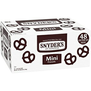Snyder's of HanoverA~jvbcFAʃpbNA48  Snyder's of Hanover, Mini Pretzels, Individual Packs, 48 Ct