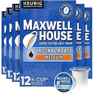 Maxwell House IWi [Xg ~fBA [Xg K Jbv R[q[ |bh (72 Jbg pbNA12 |bh 6 ) Maxwell House Coffee Pods Maxwell House Original Roast Medium Roast K-Cup Coffee Pods (72 ct P