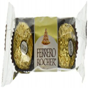 Ferrero Rocher 12 �J�E���g �w�[�[���i�b�c �`���R���[�g�A1.3 �I���X Ferrero Rocher 12 Count Hazelnut Chocolates, 1.3 Ounce