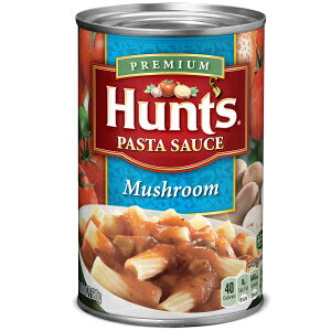 Hunt's }bV[ pX^\[XA24 IXA12 pbN Hunt's Mushroom Pasta Sauce, 24 oz, 12 Pack