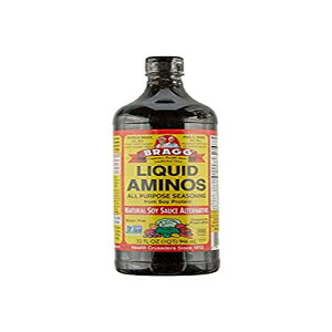 Bragg t̃A~m\ ? ݖ֕i ? Oet[A`qg݊앨sgpAR[VFA32 IX Bragg Liquid Aminos All Purpose Seasoning Soy Sauce Alternative Gluten Free, No GMO s, Kosher Certifie