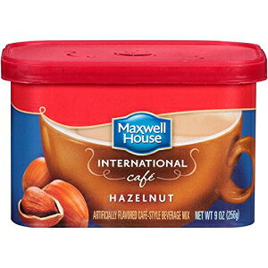 }NXEF nEX C^[iVi JtF w[[ibc (434870) 9 IX (8 pbN) Maxwell House International Cafe Hazelnut (434870) 9 oz (Pack of 8)