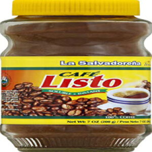 Cafe Listo 7 IX (200g) GTohY 100% Ȗ{̃CX^g R[q[ Caf Listo 7 Oz (200g) 100% Pure Authentic Instant Coffee From El Salvador