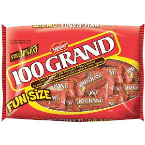 lX 100 Oht@TCY LfBo[A11 IX (4 pbN) Nestle 100 Grand Fun Size Candy Bars, 11 oz (Pack of 4)