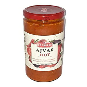 Podravka ホット アジュヴァル、スパイシー、24.5 オンス Podravka Hot Ajvar , Spicy , 24.5 Oz