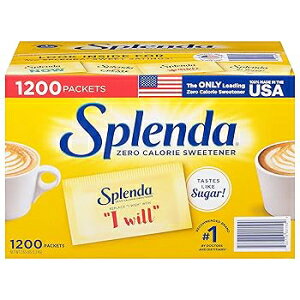 (2SET) 1 O (1200 pbN)ASPLENDA mJ[ÖA1 񕪂̃pPbg (1200 ) 1 Gram (Pack of 1200), SPLENDA No Calorie Sweetener, Single-Serve Packets (1200 Count)