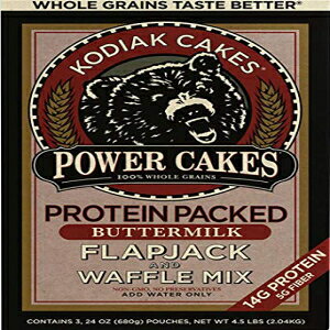 RfBAbN P[L p[ P[L: tbvWbN Ah bt ~bNX So^[~N d 4.5 |h (24 IX̃|[` 3 ) Kodiak Cakes Power Cakes: Flapjack and Waffle Mix Whole Grai
