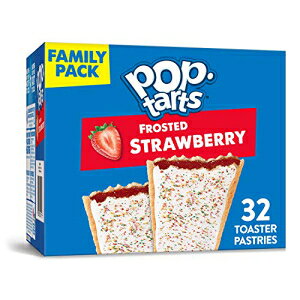 Kellogg's |bv^g tXgXgx[ g[X^[ yXg[Aql̊yHAt@~[ pbNA(g[X^[ yXg[ 32 )A54.1 IX Kellogg's Pop-Tarts Frosted Strawberry T