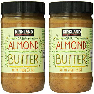 J[Nh VOl`[ N[~[ A[h o^[A1.68 |h (2 pbN) KIRKLAND SIGNATURE Creamy Almond Butter, 1.68 Pound (Pack of 2)