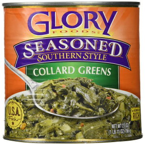 Glory Foods tR[hO[A27IX (6pbN) Glory Foods Seasoned Collard Greens, 27-Ounce (Pack of 6)