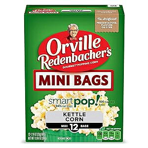 Orville Redenbacher's SmartPop! Kettle Corn Popcorn, 1.16 Ounce Single Serve Bag