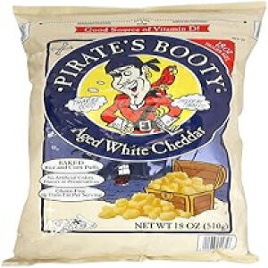 Pirate's Booty xCNhCXƃR[ptA18 IX Pirate Brands Pirate's Booty Baked Rice and Corn Puffs, 18 OZ