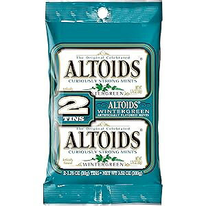 2x ALTOIDS WINTERGREEN Strong Mints - 100g, aus USA