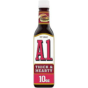 10 IX (12 pbN)Aă{[ՂAA.1BZŃ{[Ղ̃Xe[L\[X (10 IX{gA12 pbN) 10 Ounce (Pack of 12), Thick & Hearty, A.1. Thick & Hearty Steak Sauce (10 