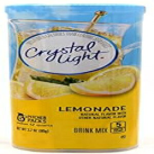NX^ Cg l[h hN ~bNX (12 NI[g)A3.2 IX pbP[W (2 pbN) Cystal LIght Crystal Light Lemonade Drink Mix (12-quart), 3.2-ounce Packages (Pack of 2)