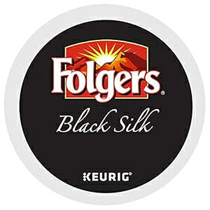 Folgers ubN VN R[q[ 48 K Jbv L[O r[p (pbP[W͈قȂꍇ܂) Folgers Black Silk Coffee 48 K-Cups for Keurig Brewers (Pack May Vary)