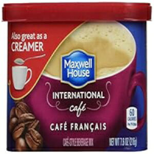 }NXEF nEX C^[iVi JtF tZ JtFA7.6 IX ^u (8 pbN) Maxwell House International Cafe Francais Caf , 7.6 oz Tub (Pack of 8)