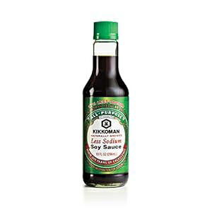 LR} 傤 296ml 3{pbN Kikoman Less Sodium Soy Sauce 296ml Pack of 3