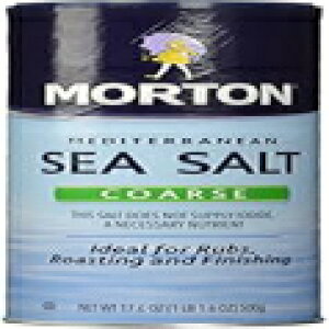 [gY V[\g e (2pbN) Mortons Sea Salt Coarse (Pack of 2)