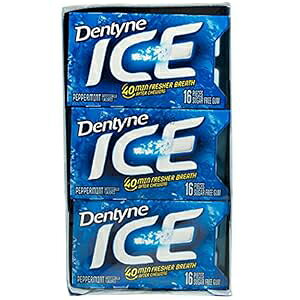 Dentyne ACXK Nu pbNAyp[~gA12  Asub Shop Dentyne Ice Gum Club Pack, Peppermint, 12 Count