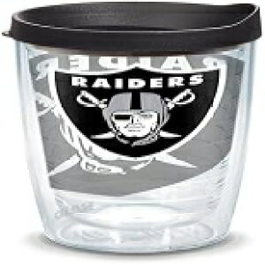 Tervis Made in USA Double Walled NFL Las Vegas Raiders Genuine Insulated Tumbler Cup Keeps Drinks Cold & Hot, 16oz, Classic