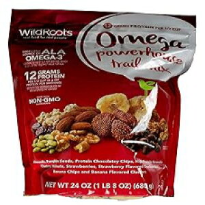 Wild Roots Ch[c IK p[nEX gC ~bNX (24 IX)A24 IX Wild Roots Wildroots Omega Powerhouse Trail Mix (24oz), 24 Oz