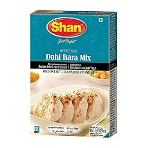 Shan Dahi Bara Vs~bNX 5.29 IX (150g) - `IȃYcq[OgpXpCXpE_[ - xW^A - ܓ Shan Dahi Bara Recipe Mix 5.29 oz (150g) - Seasoning Spice Powder fo