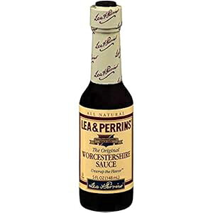 Lea & Perrins EX^[\[XA5 IX KXr 24 Lea & Perrins Worcestershire Sauce, 5 oz. glass bottle, Pack of 24