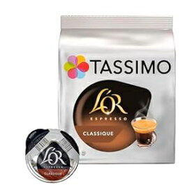 タッシモ ロール エスプレッソ クラシック 16 ポッド Tassimo L'Or Espresso Classic 16 Pods