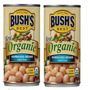 Bush's Best I[KjbNЂ悱A15 IX Bush's Best Organic Garbanzo Beans, 15 OZ