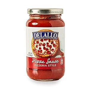 DeLallo NVbN sbcFA X^C sU\[XA14IX W[ DeLallo Classic Pizzeria-Style Pizza Sauce, 14oz Jar