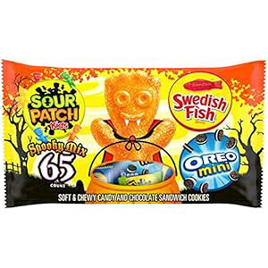 T[pb` LbYLfBII ~j`R[gThNbL[ƃXEF[f̃tBbVLfBAlߍ킹A1 Sour Patch Kids Candy OREO Mini Chocolate Sandwich Cookies and Swedish Fish Ca