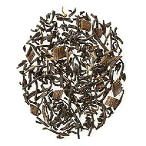 Golden Moon Tea Organic Madagascar Vanilla Black Tea - Loose Leaf, Non-GMO - Half Pound (96 Servings)