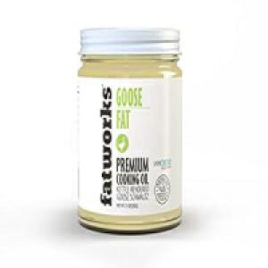Fatworks, v~A USDA O[XbAOȗgx[LOp̋ɂ̐HpAWHOLE30 FAPgApIA7.5 IX Fatworks, Premium USDA Goose Fat, Ultimate Cooking Oil for Gourmet Frying and Baking, WHO