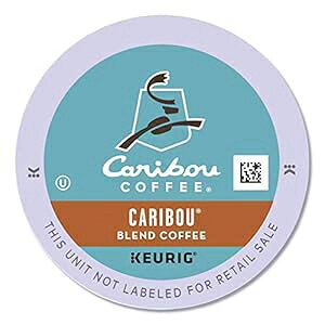 Ju[R[q[ Ju[uhAVOT[uR[q[ KJbv|bhA~fBA[XgA48JEg җp Caribou Coffee Caribou Blend, Single Serve Coffee K-Cup Pod, Medium Roast, 48-Count For Br