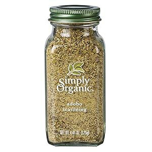 Simply Organic Adob??o AFI[KjbNA`qg݊ 4.41IX Simply Organic Adobo Seasoning, Certified Organic, Non-GMO 4.41 oz