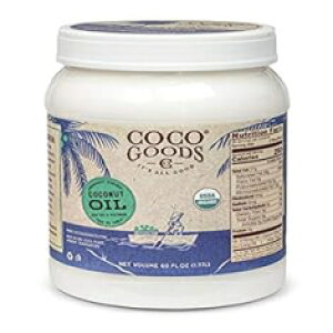 CocoGoodsCo VOIW I[KjbN o[W RRibc ICAR[hvX - Oet[A`qg݊ARXe[Ȃ (60 tʃIX) CocoGoodsCo Single-Origin Organic V