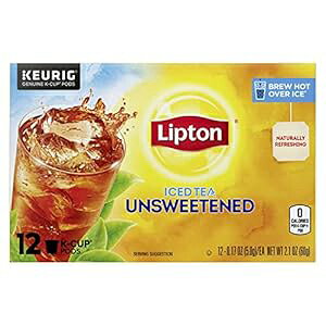 vg ACXeB[ K Jbv L[O u[Yp  sgp 12 |bh 6 JEg Lipton Iced Tea K-Cups for Keurig Brewers Unsweetened Sugar Free 12 pods 6 count