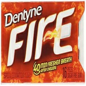 SPICY CINNAMON, Dentyne Fire XpCV[ Vi VK[t[ KA12 pbN SPICY CINNAMON, Dentyne Fire Spicy Cinnamon Sugar-Free Gum, 12 Pack